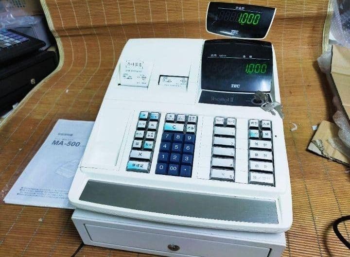 テックレジスター　MA-500　ツインプリンター　人気機種　911000