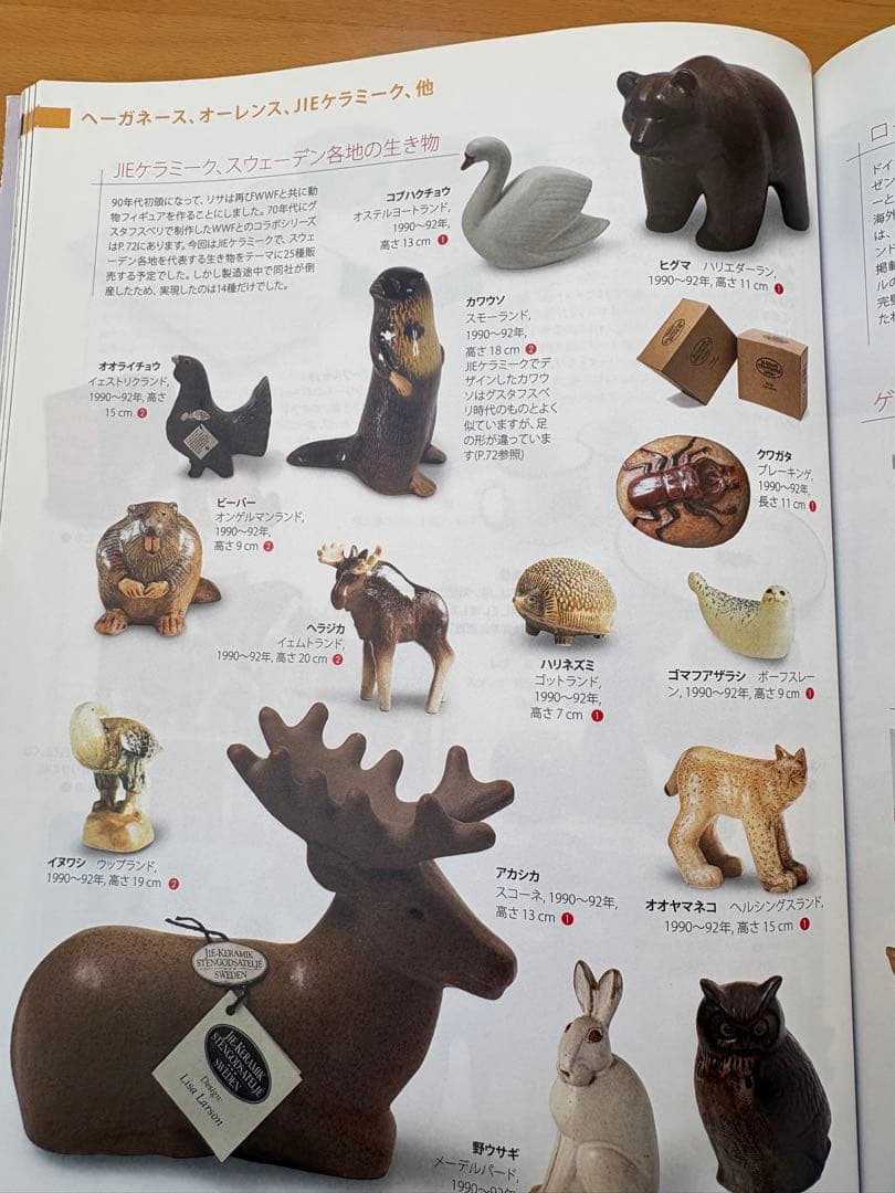 リサラーソン JIEケラミーク　ヘラジカ　Alg