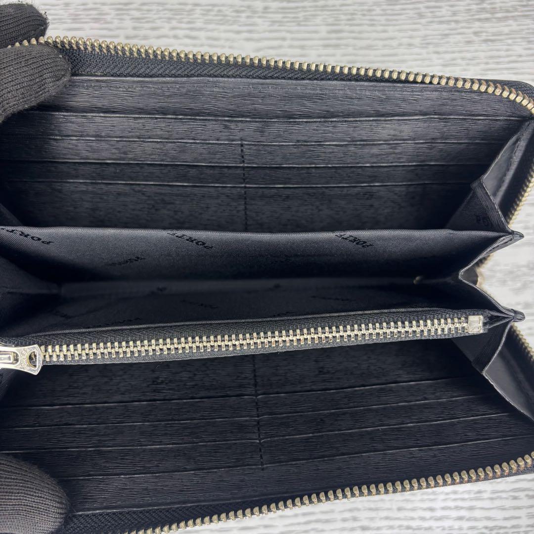 美品　PORTER ポーター　長財布　L字ファスナー　S8938