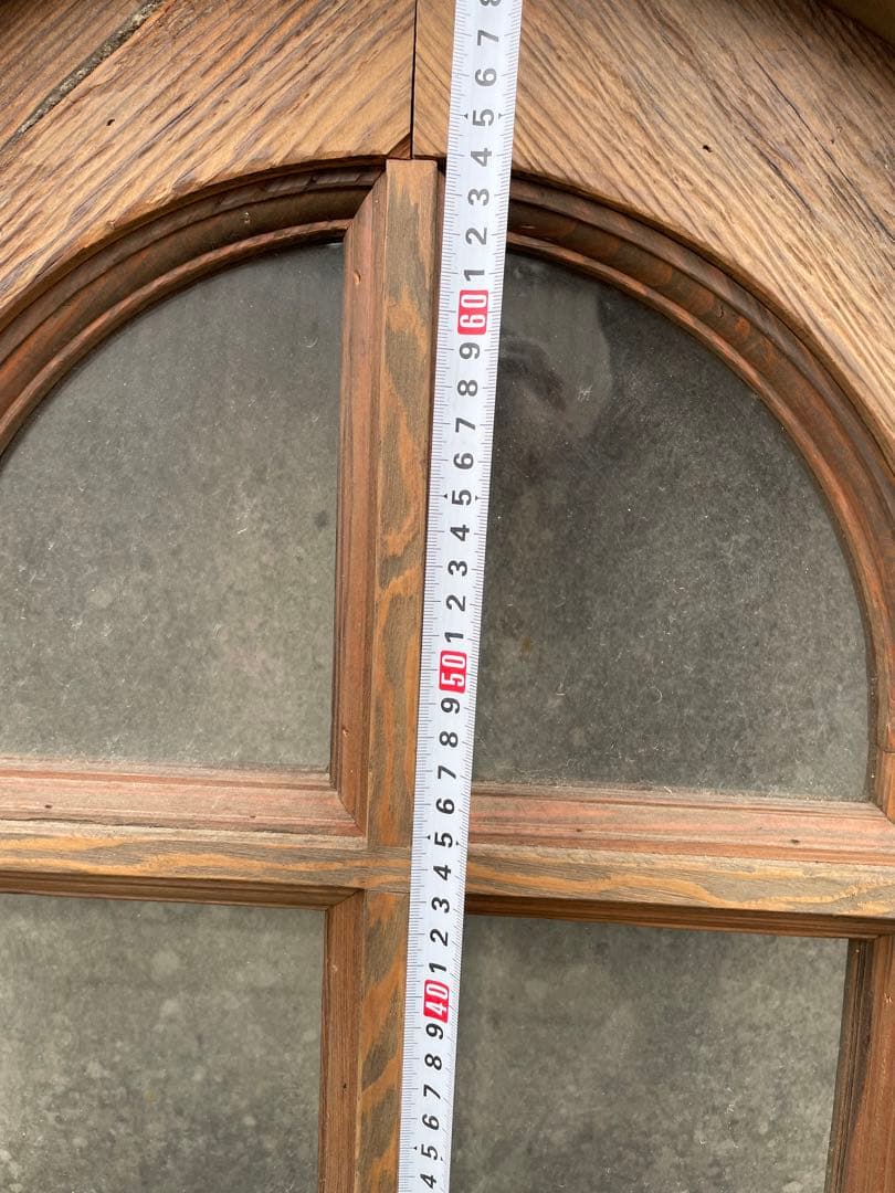 アンティーク/フランス/古材/窓枠/窓/アーチ窓/店舗什器/①