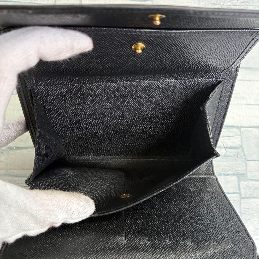極美品　60 LOUIS VUITTON ルイヴィトン　エピ　三つ折り財布 k1