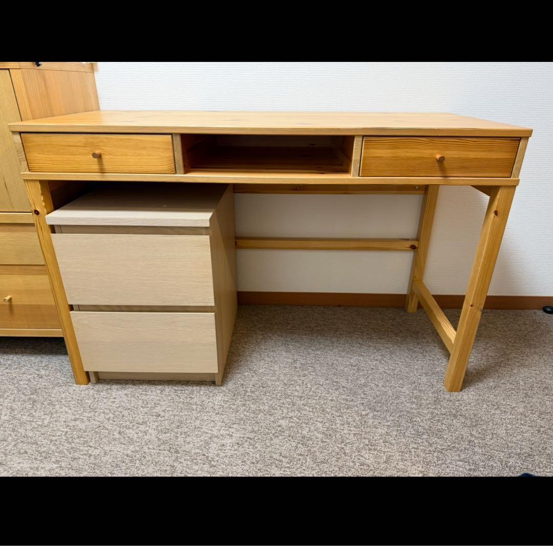 デスク(梱包・発送たのメル便送料8600円込み)※棚なしデスクのみ