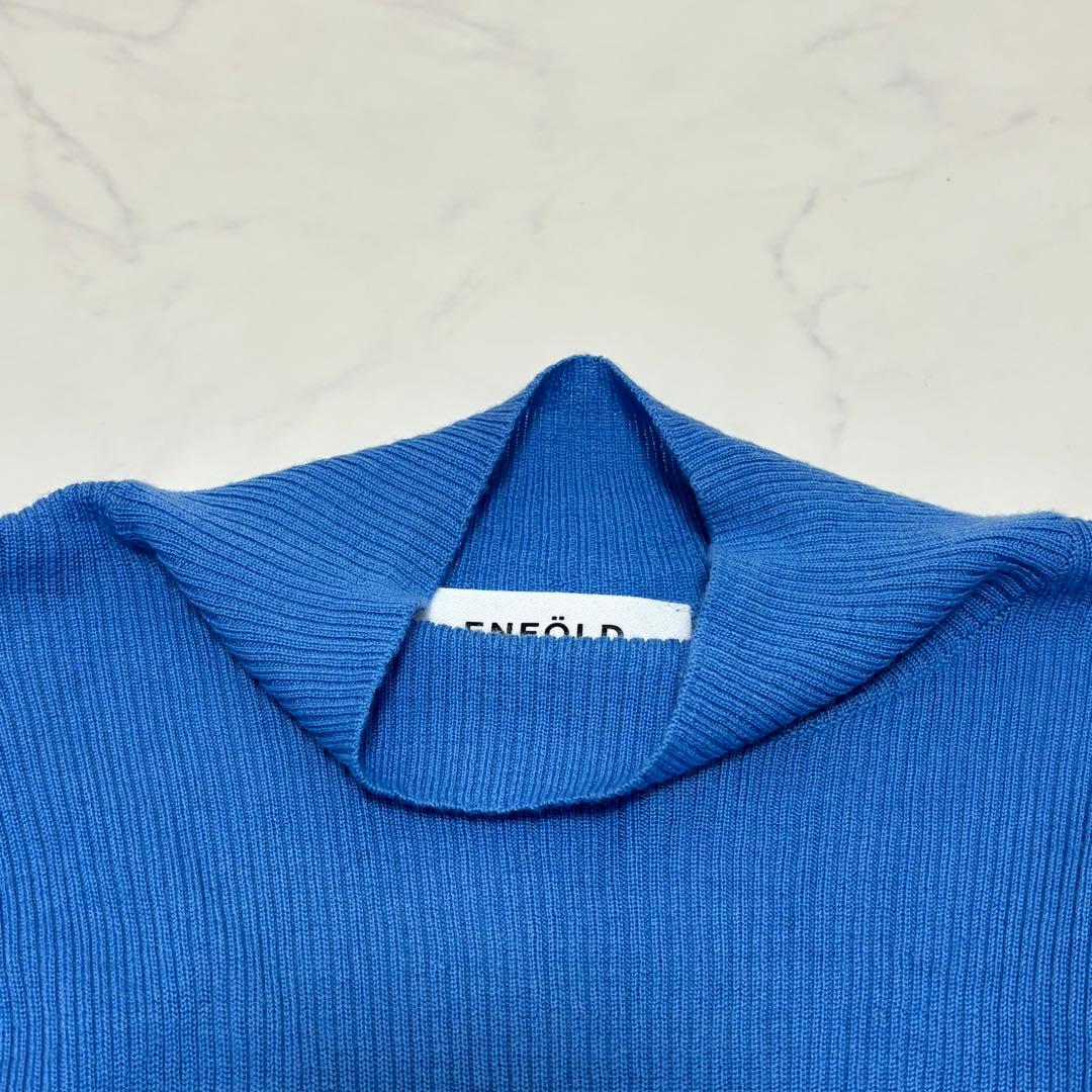 【極美品 完売品】24AW エンフォルド HIGH-NECK PULLOVER