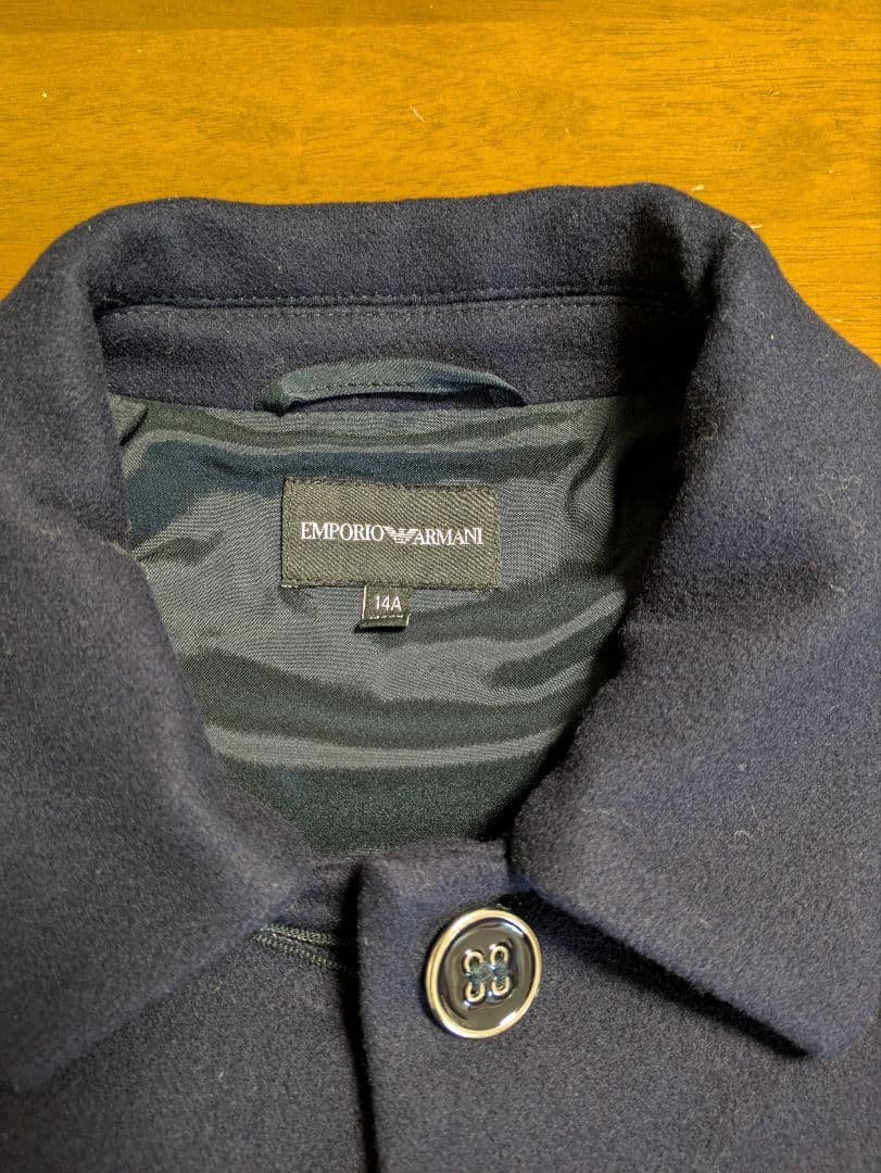 アルマーニジュニア　ウールコート　14A