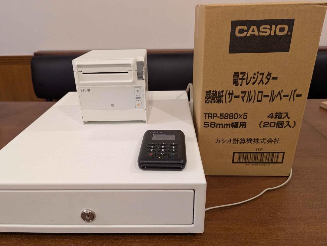 SII セイコー サーマルプリンター ドロアー ICカードリーダー エアレジ