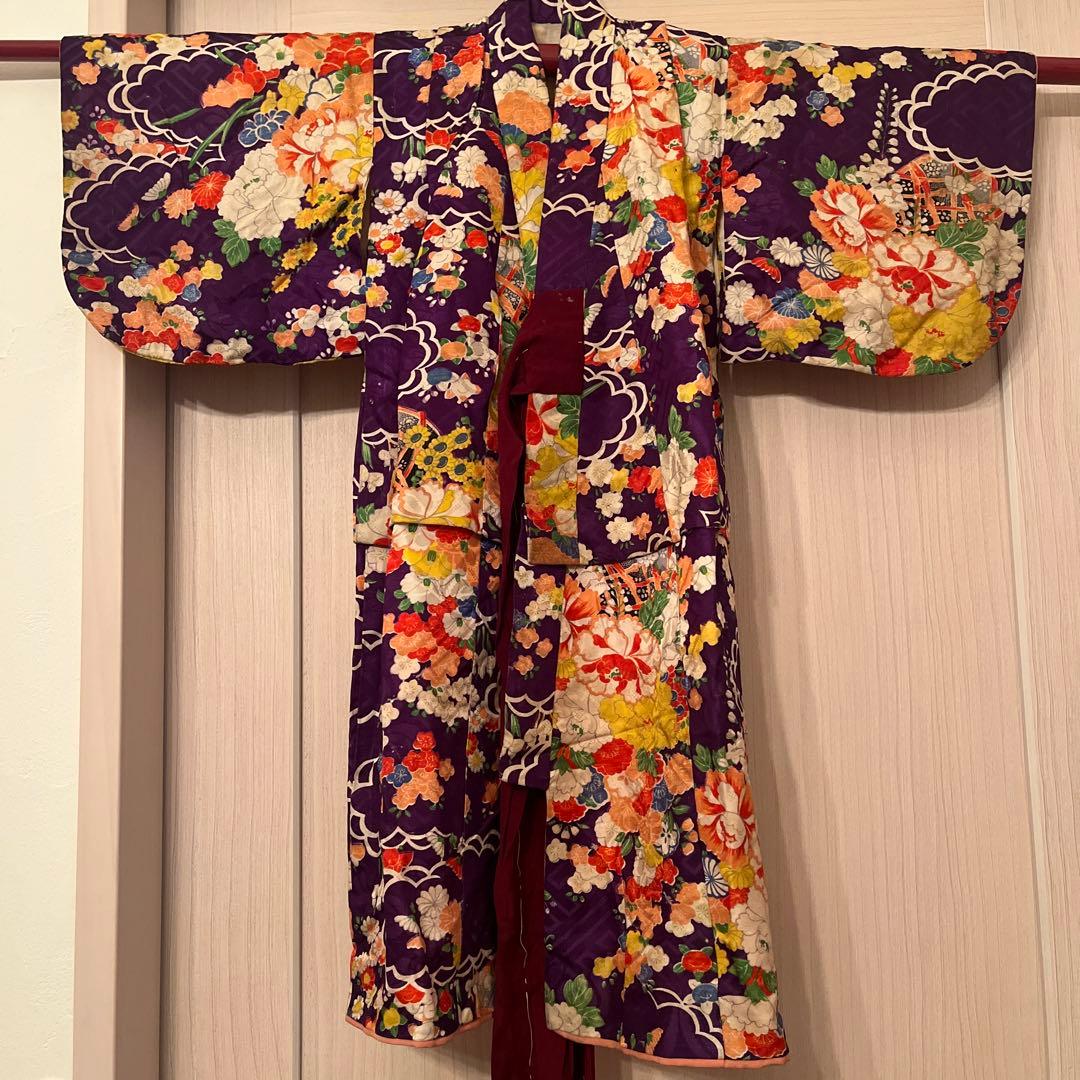 大正ロマン　アンティーク　七五三用着物