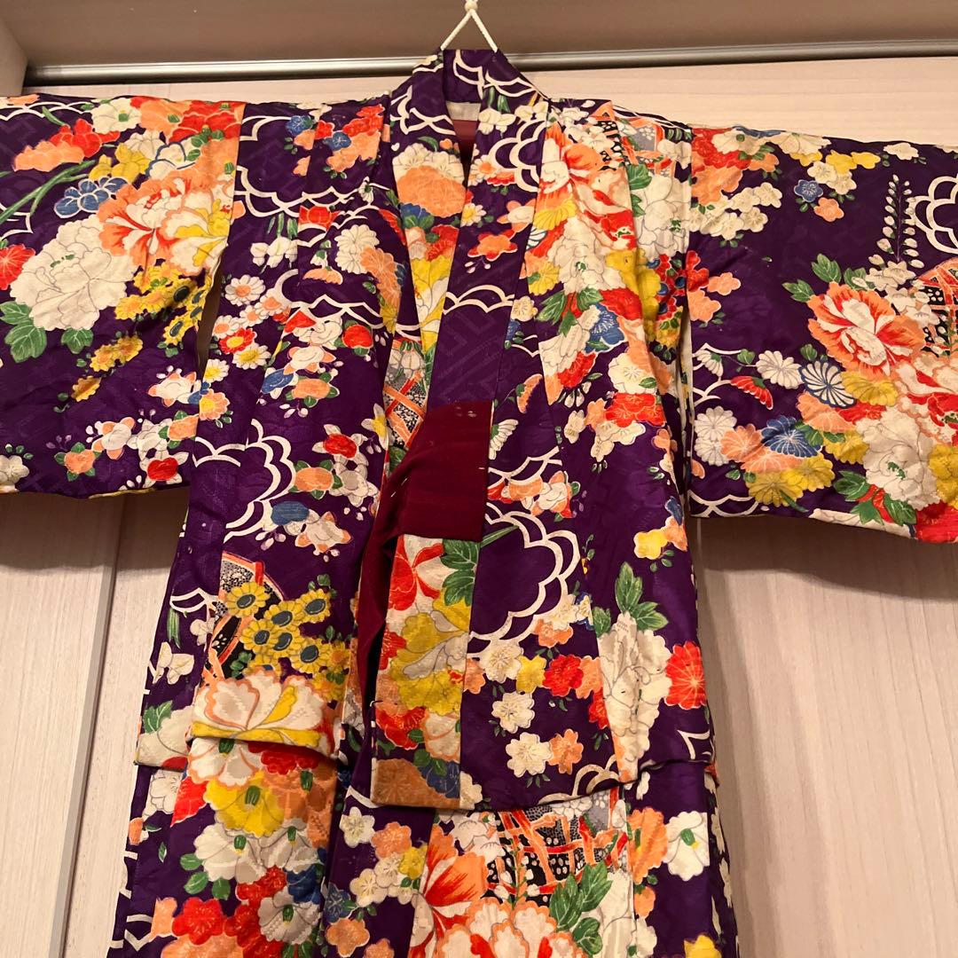 大正ロマン　アンティーク　七五三用着物