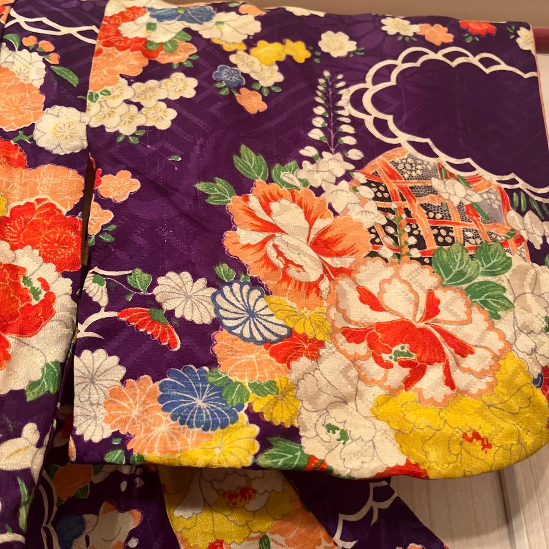 大正ロマン　アンティーク　七五三用着物