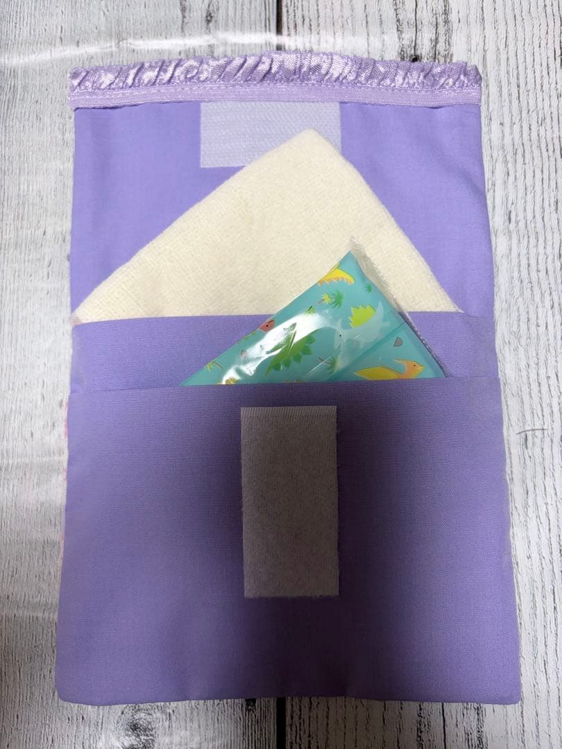 シャカシャカ移動ポケット(クリップ付き)