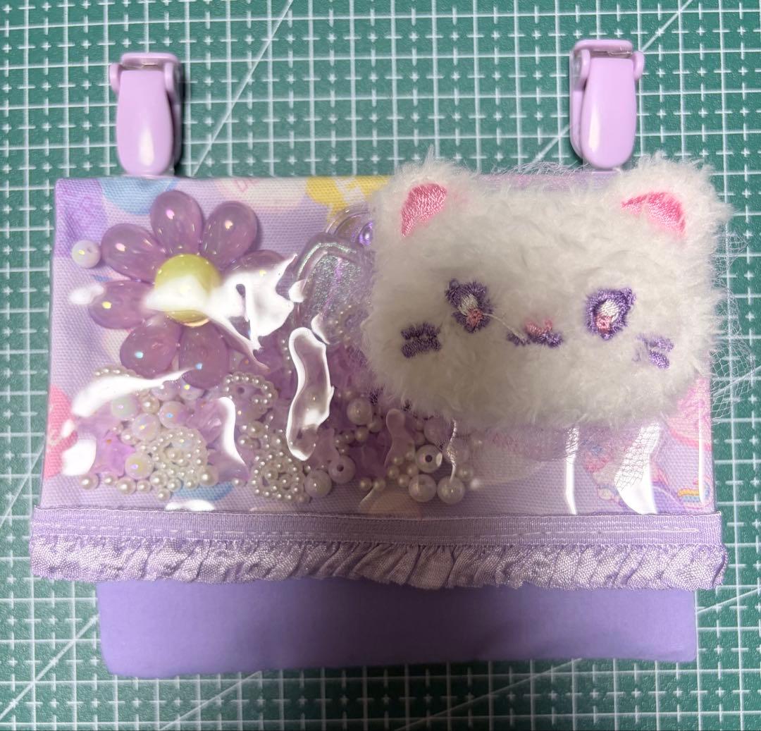 シャカシャカ移動ポケット(クリップ付き)