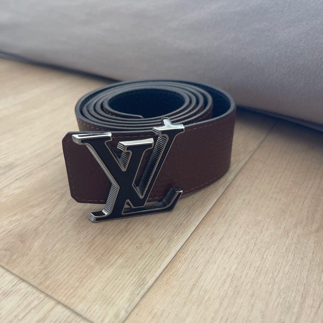 Louis Vuitton ブラウンレザーベルト