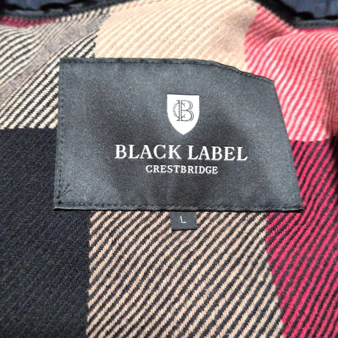 極美品✨ブラックレーベル クレストブリッジ トレンチコート L ライナー 刻印