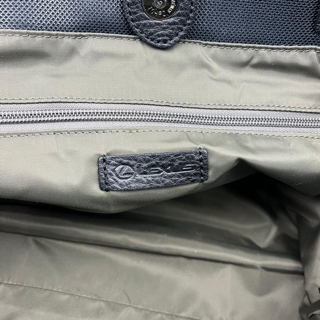 極美品✨ LEXUS レクサス トートバッグ ビジネスバッグ メッシュ レザー