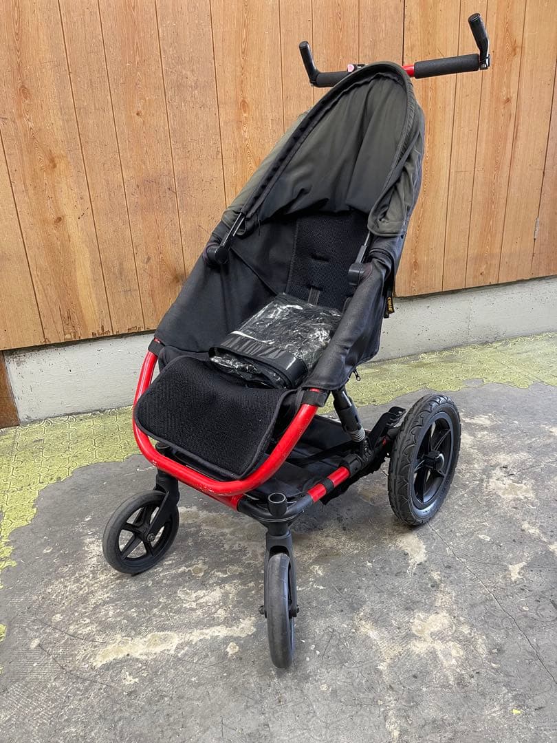 CURIO ベビーカー ストローラーA レッド キュリオ