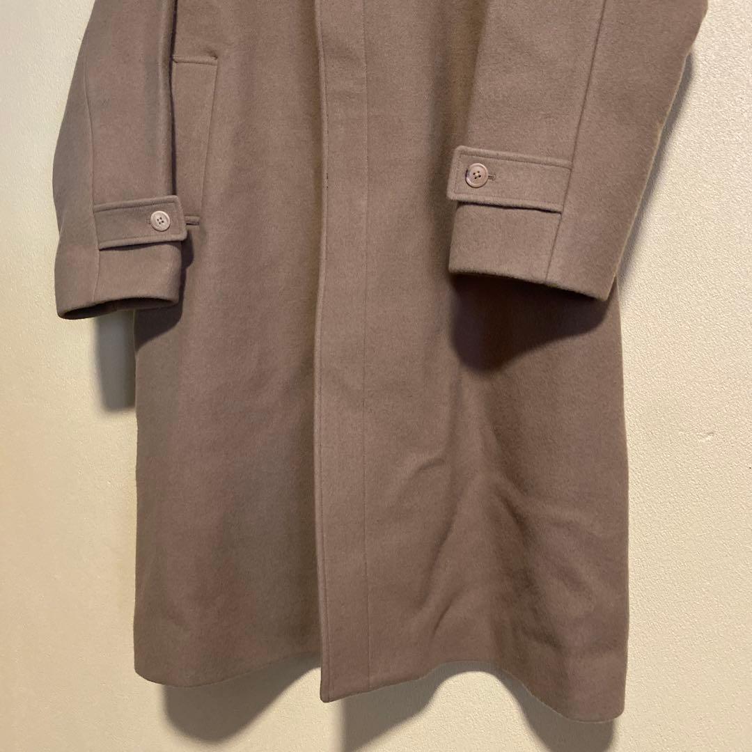 steven alanウール ステンカラーコート　ベージュ