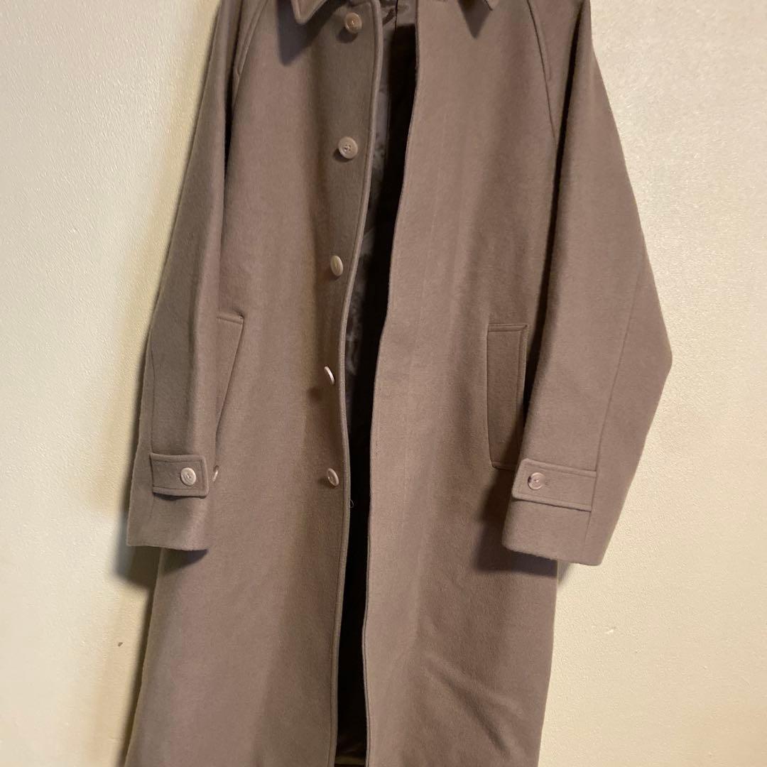 steven alanウール ステンカラーコート　ベージュ