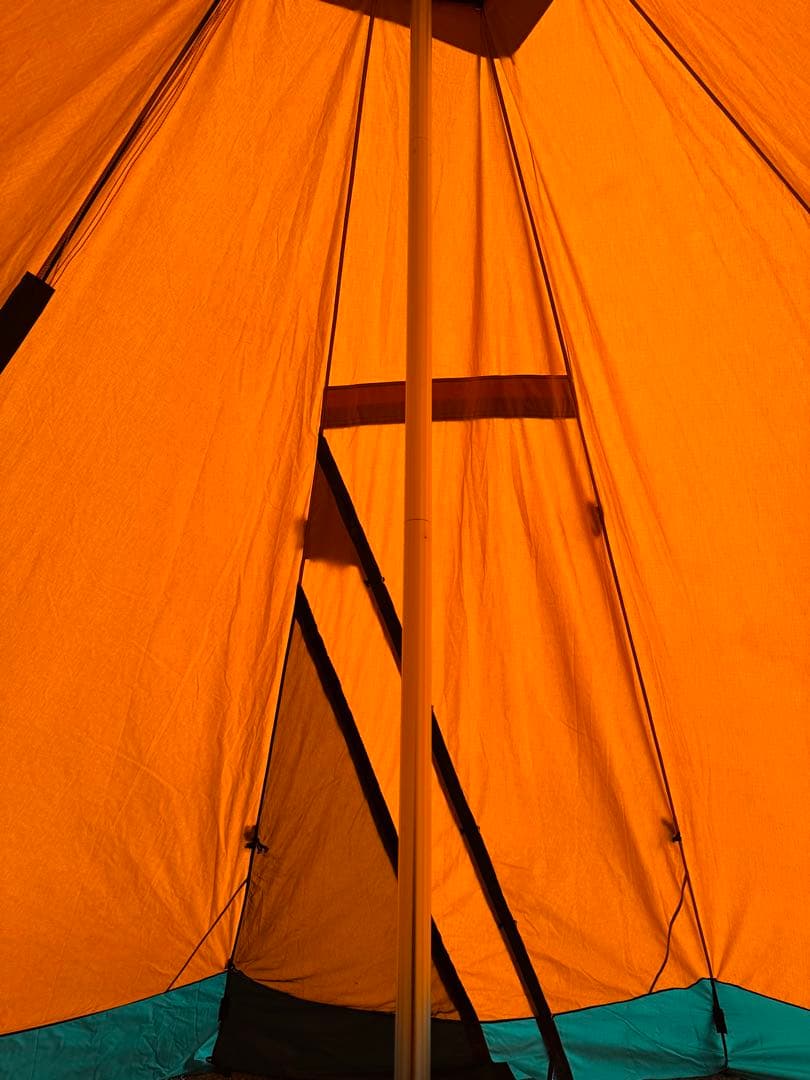 テンティピ　ジルコン 9cpとキャノピー7/9cpのセット（ポールプレート付き）