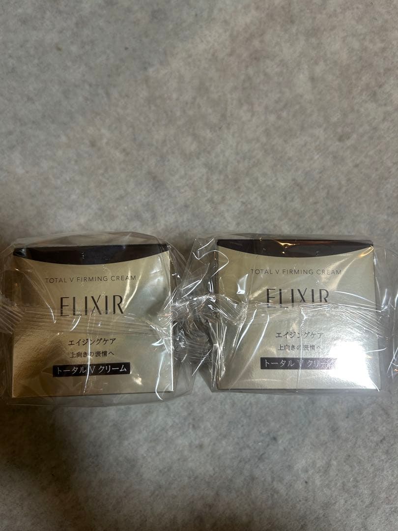 エリクシール(ELIXIR) ELIXIR トータルV ファーミングクリーム2個