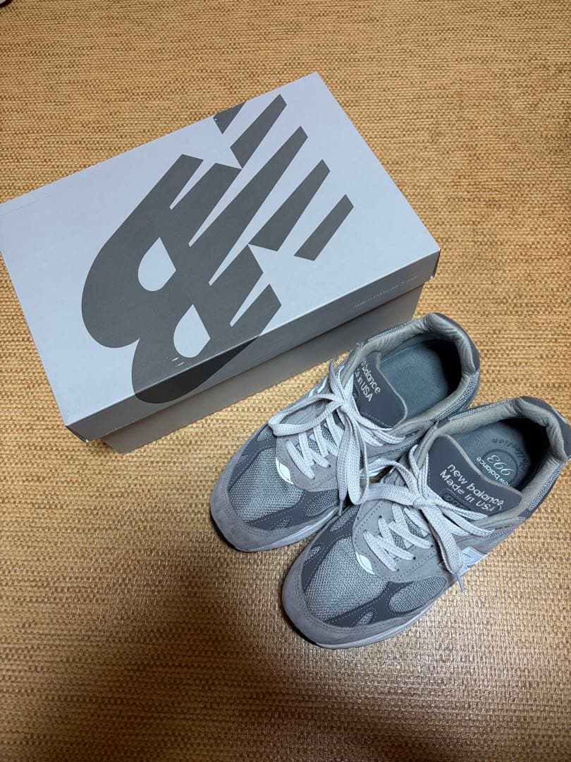 靴 New balance MR993GL made in USA 27.5cm