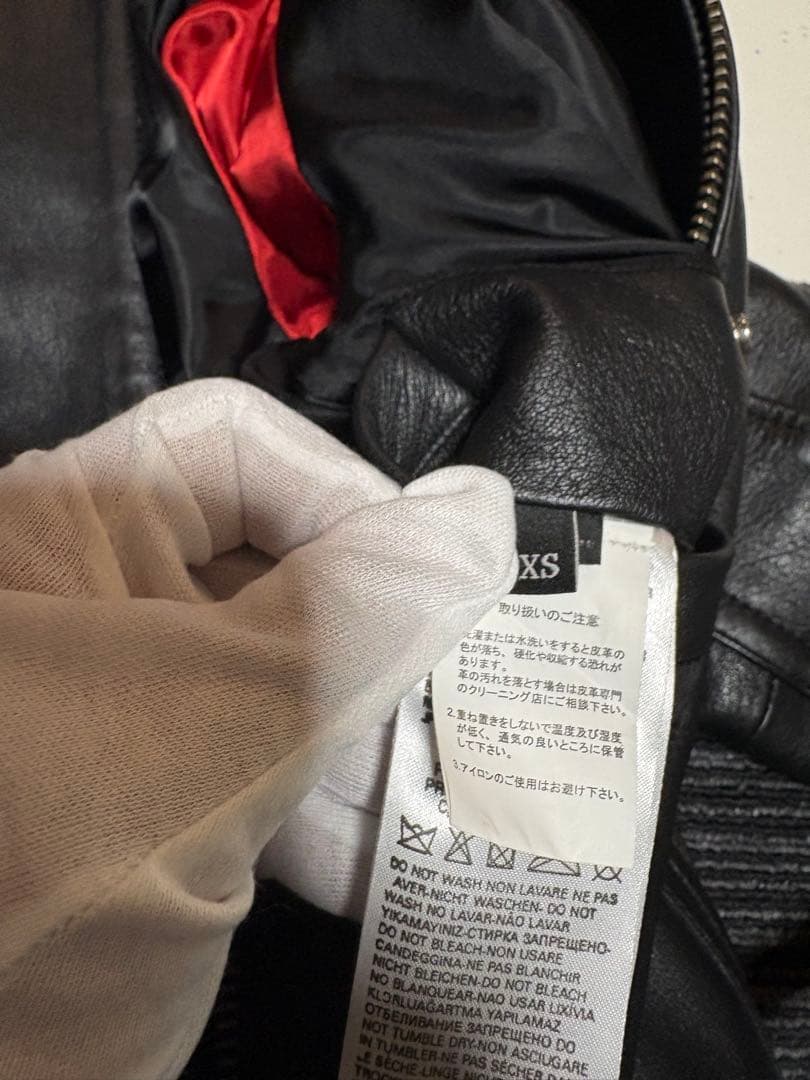 お値下げしました☆ディーゼル　シングルライダースジャケット