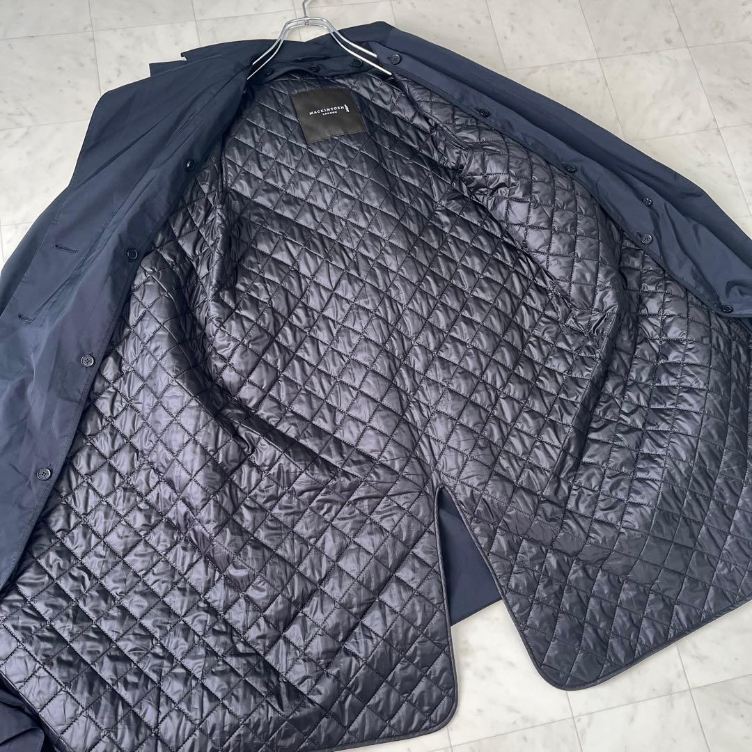 美品♡マッキントッシュロンドン 中綿ライナー スプリングコート ベルト 36
