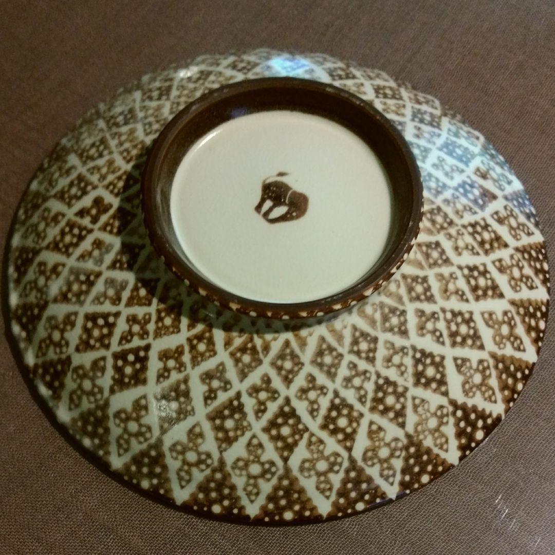 山野辺彩　皿①　径約18.3㎝ 高さ約4.3㎝