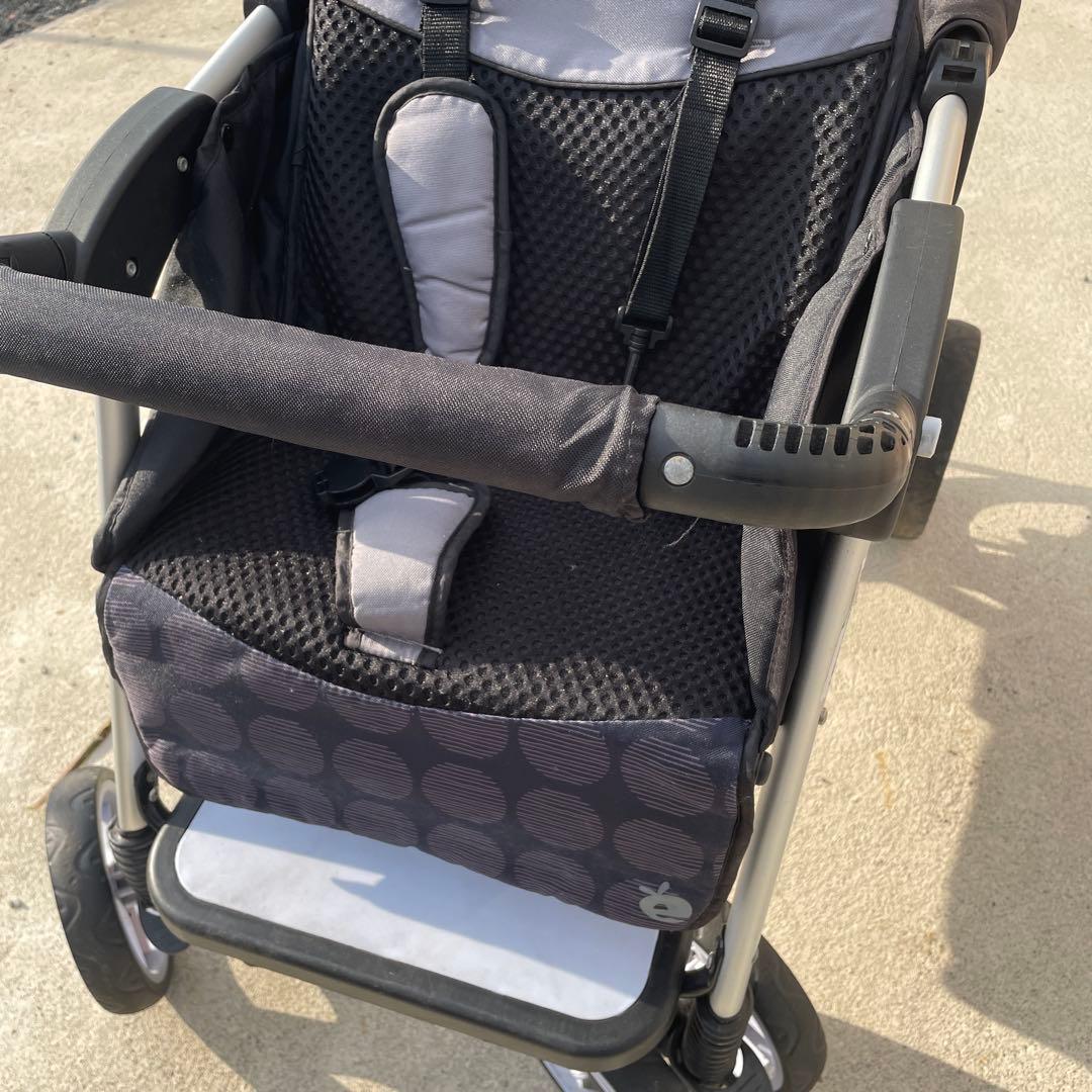 日本育児 ベビーカー ツインプラム 2人乗り縦型 年子 双子