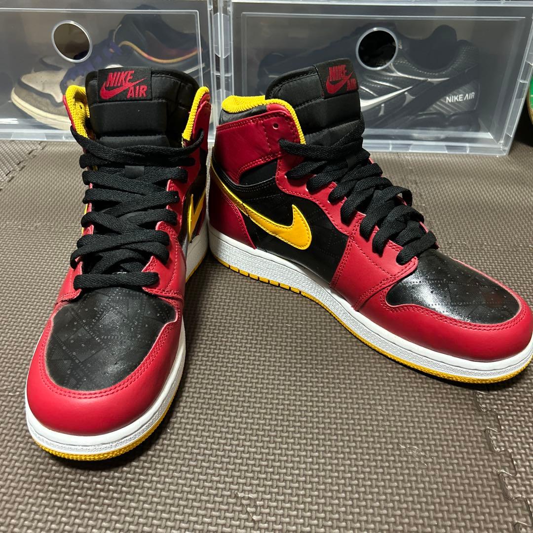 【新品未使用】ナイキ エアジョーダン1 ヒューマンハイライト 25cm