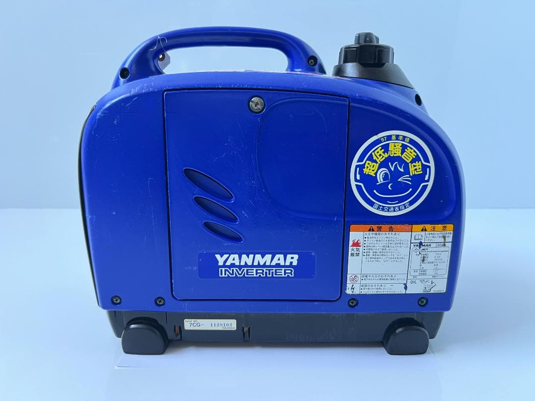 YANMAR ヤンマー インバーター発電機 G900is 動作良好★保証付 12