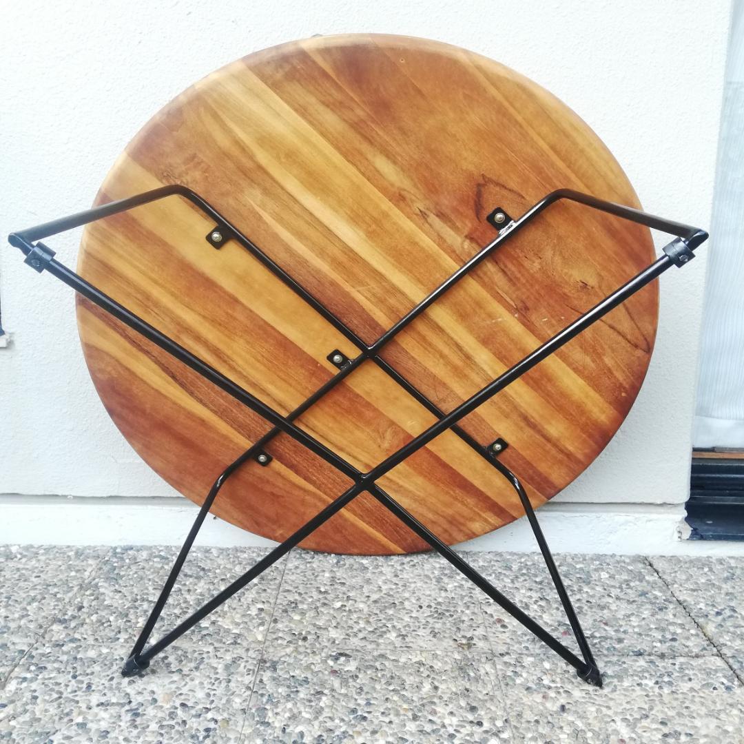 KAJA FARGO ラウンドコーヒーテーブル チーク家具