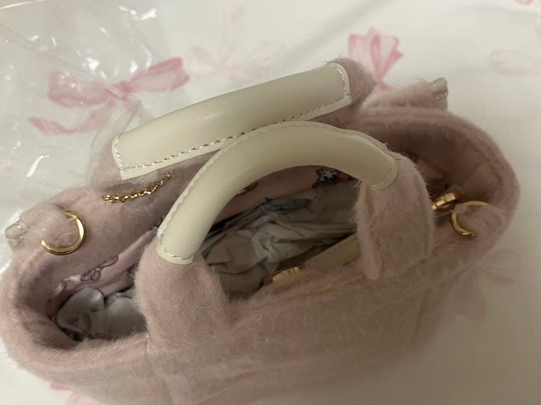 新品JILLSTUART Disney/Marie ミニフリルトートバッグ