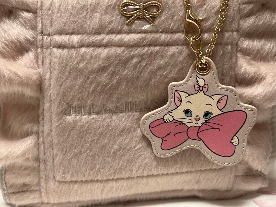 新品JILLSTUART Disney/Marie ミニフリルトートバッグ