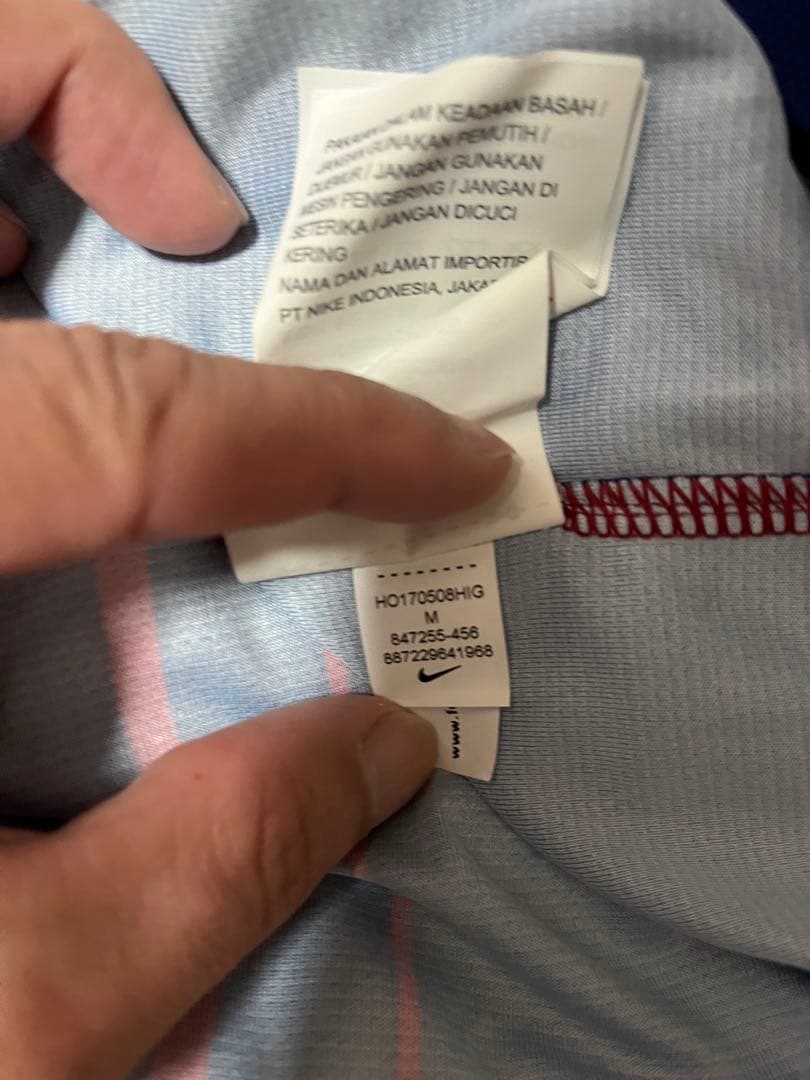 2017年　バルセロナ　リオネルメッシ　サイズM