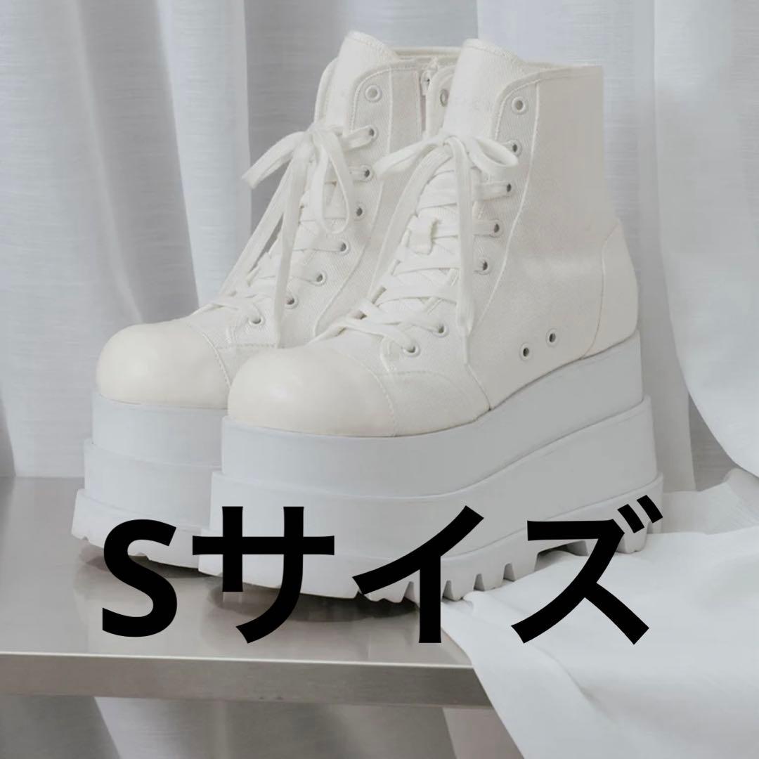 ダーリッチ トリプルソールハイカットスニーカー Sサイズ
