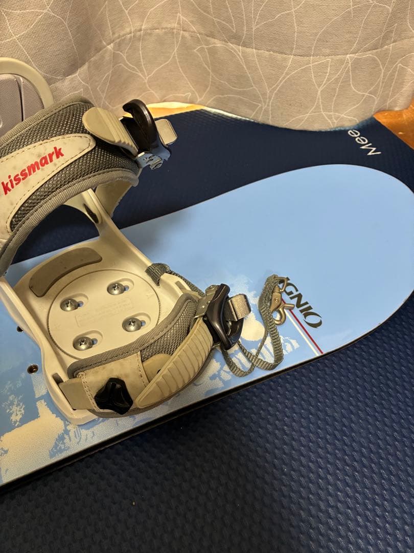 スノボデビュー　キッズ スノーボード 88cm キスマーク イグニオ セット