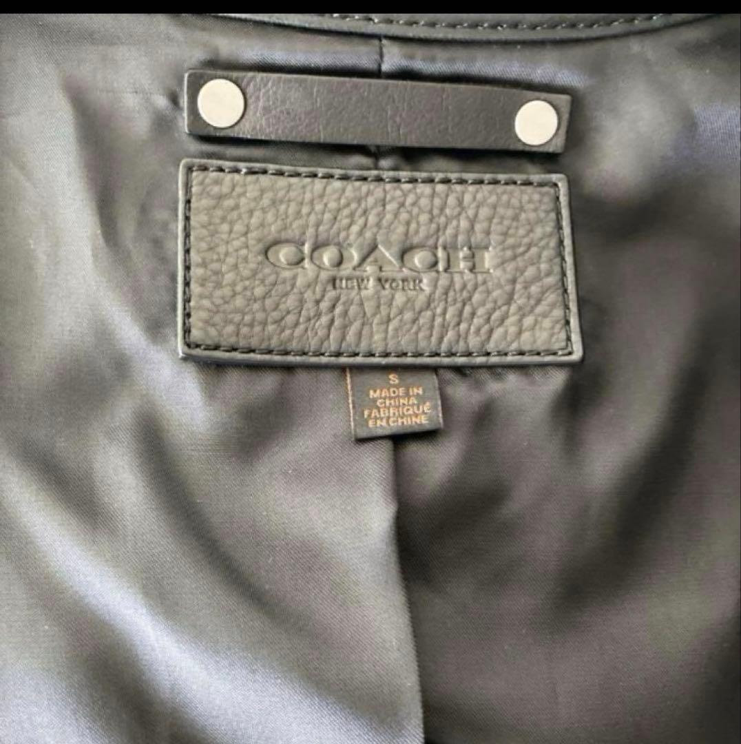 S*︎様 超美品 COACH レザージャケット Sサイズ