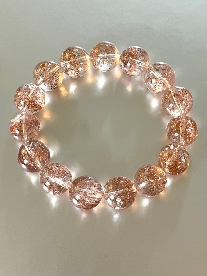 大特価　オレンジレピドクロサイト　ブレスレット