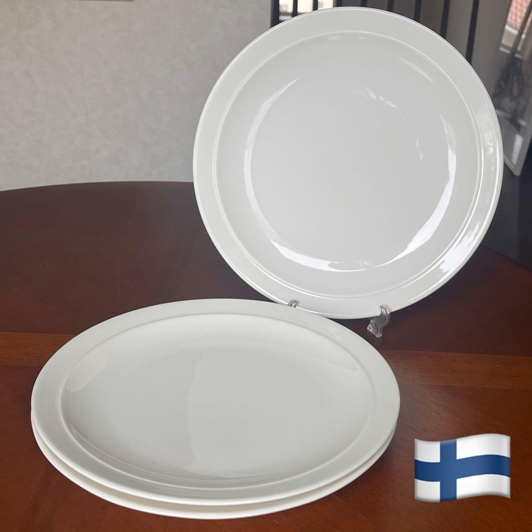 【美品】アラビア★ハレキン★ディナー皿　3枚