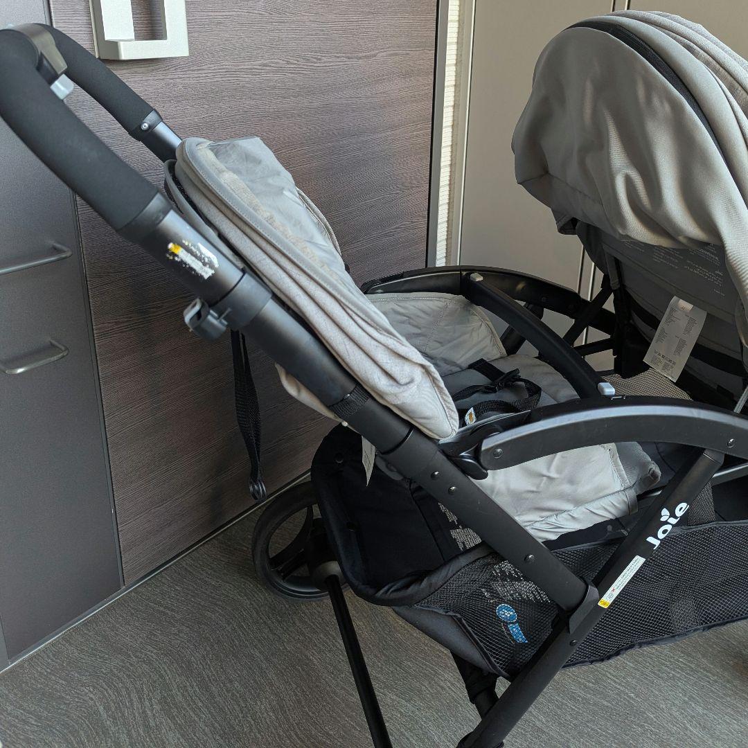 Joie 二人乗りベビーカー エヴァライトデュオ グレー