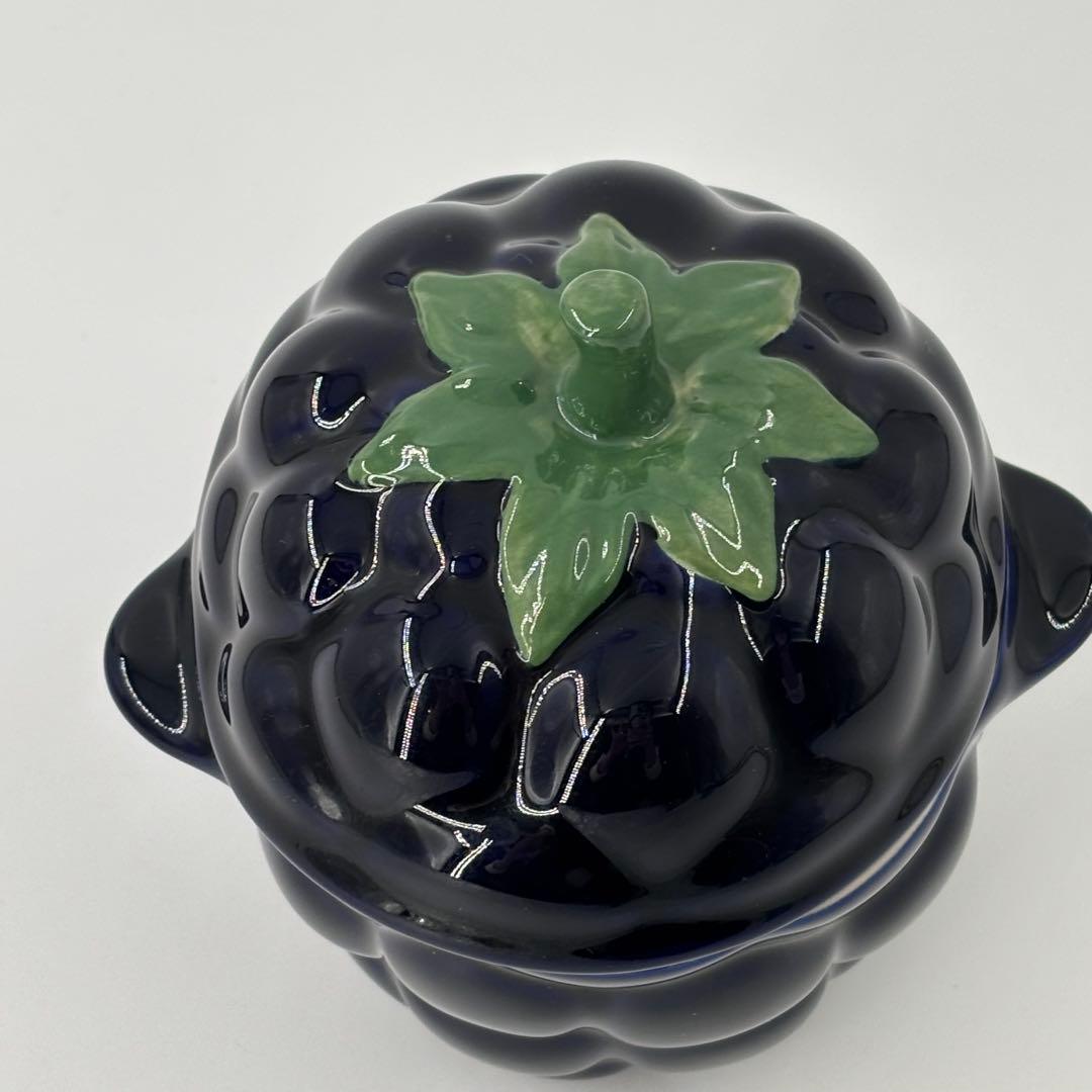 廃盤　希少　ルクルーゼ　ベリーシリーズ　ミニココット　ブラックベリー