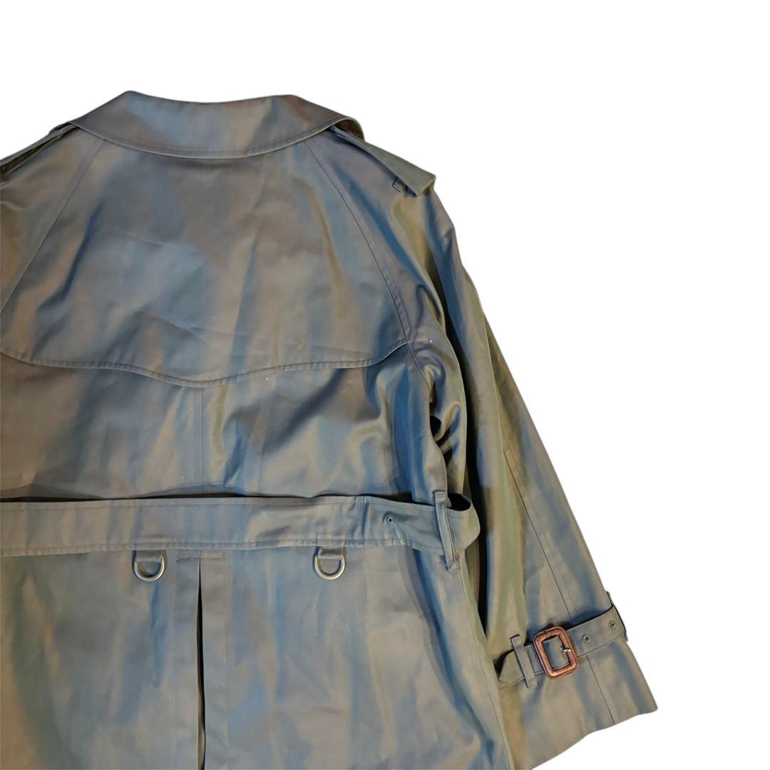 BURBERRYS バーバリー ベルト 玉虫 トレンチ ダブル ノバチェック