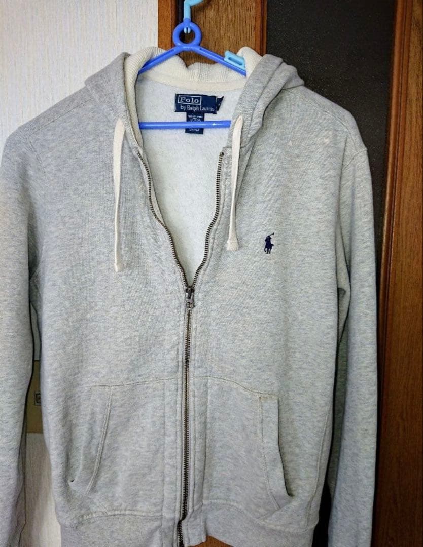 ラルフローレンパーカーグレー　ジップパーカー