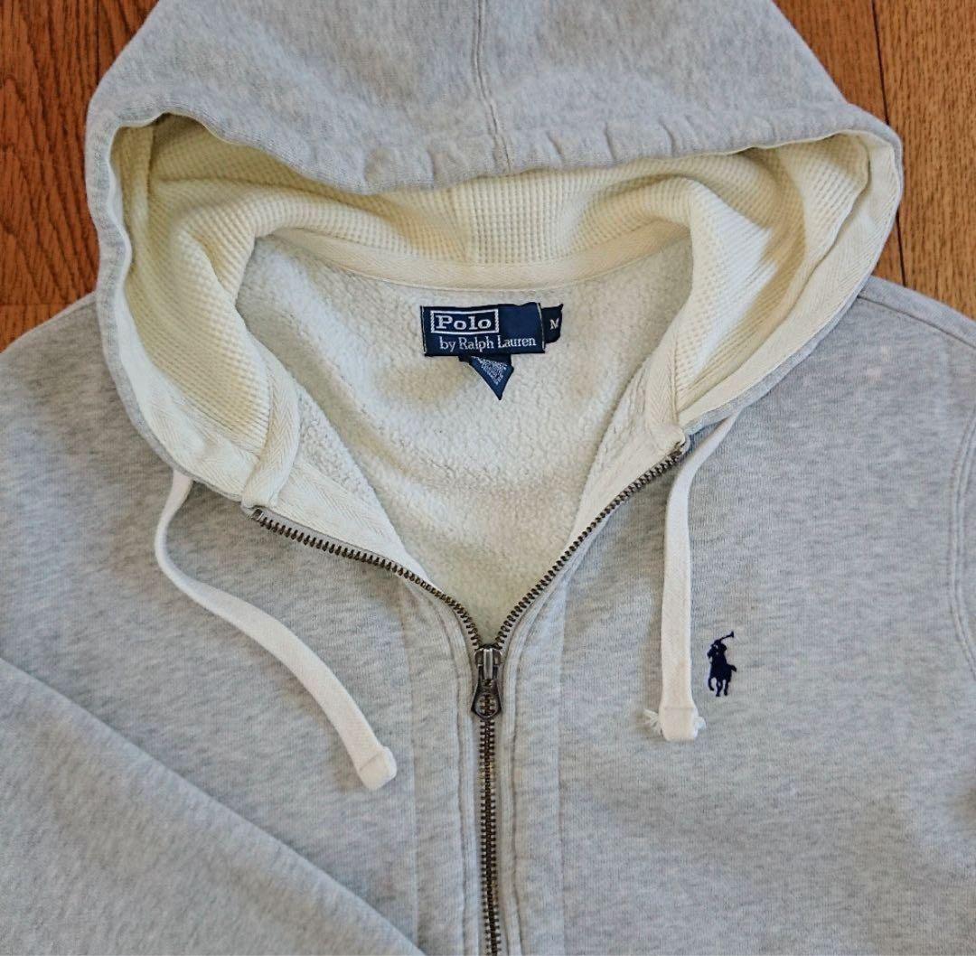 ラルフローレンパーカーグレー　ジップパーカー
