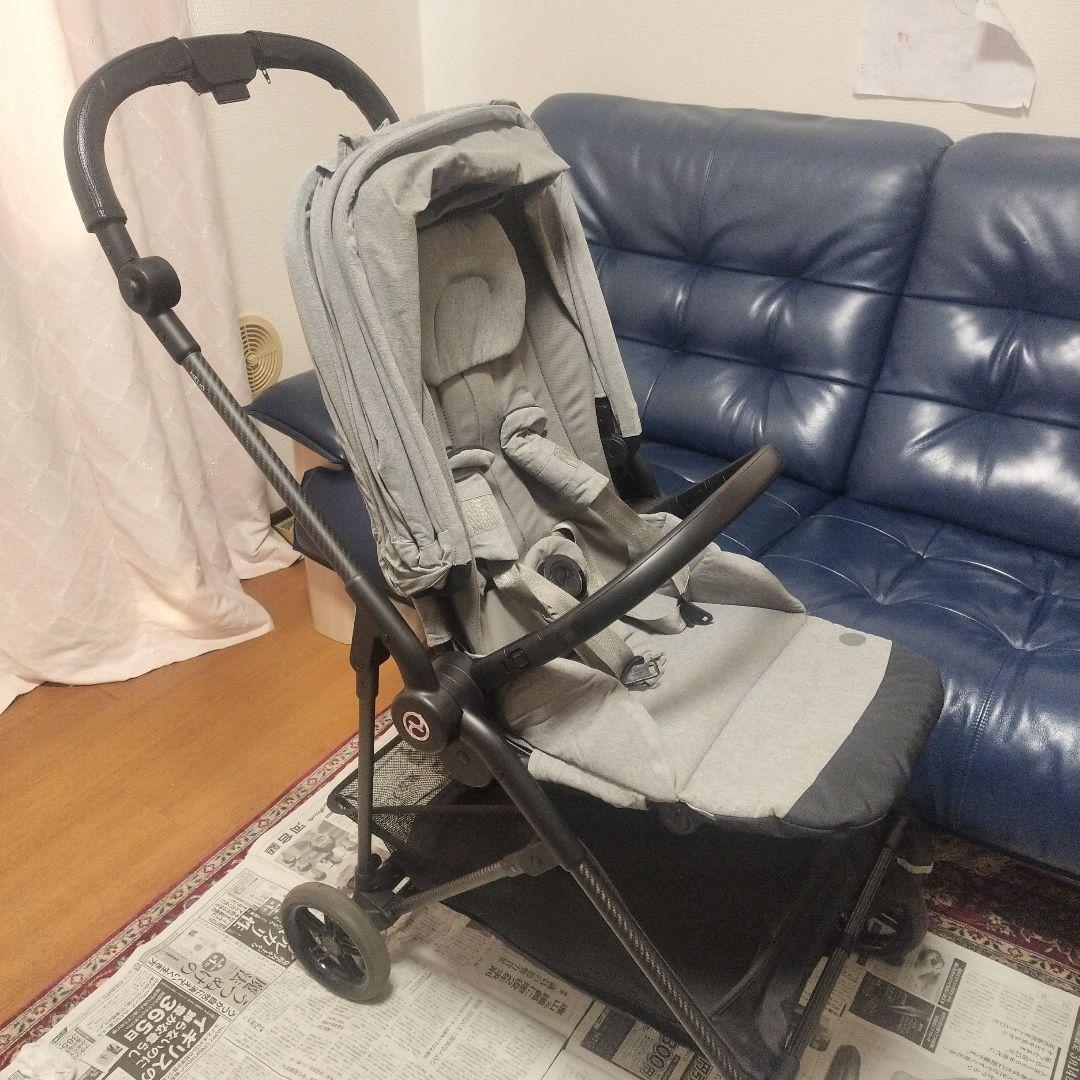 サイベックス　ベビーカー　レインカバー付き