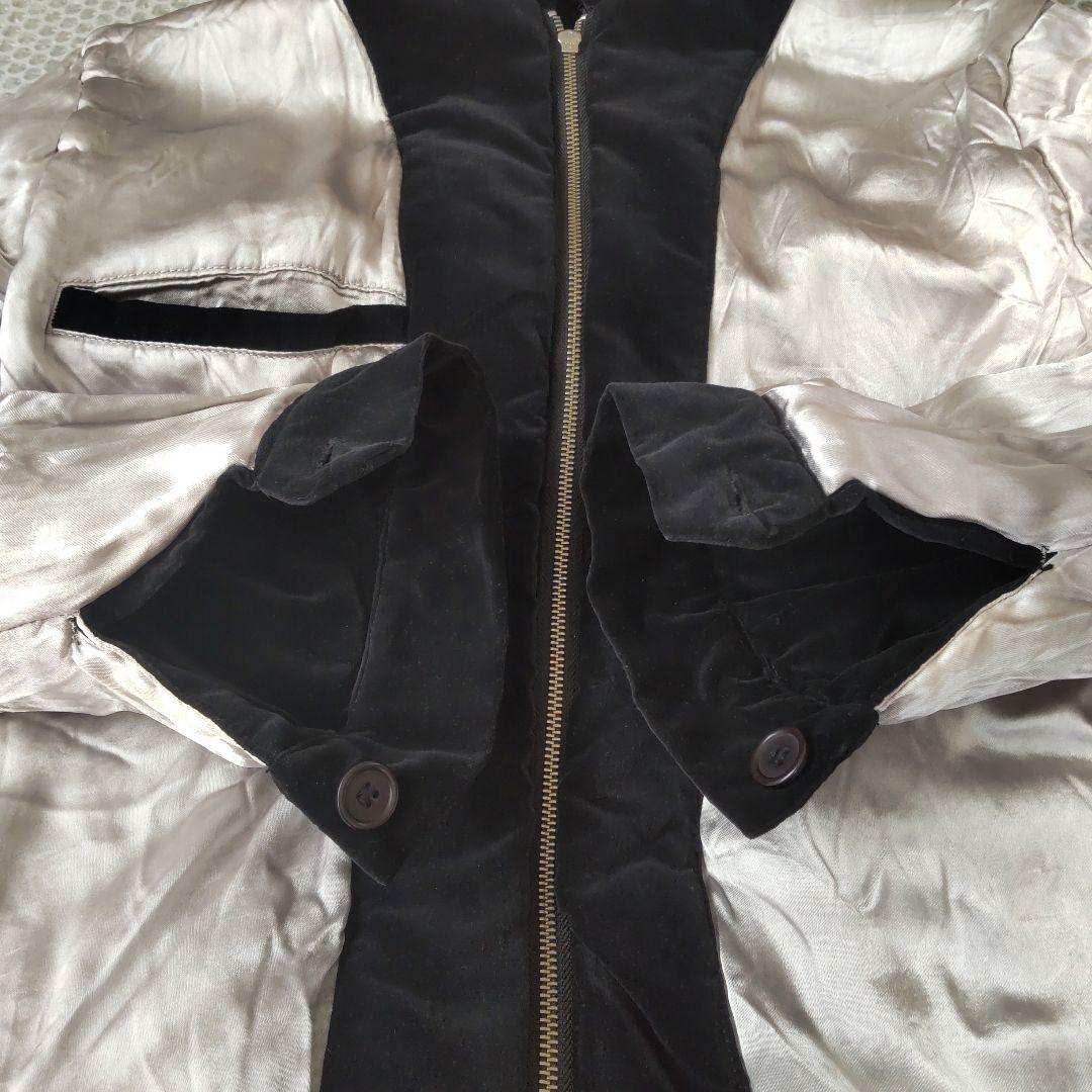 ヒ*ー様 【レア・OLD HOUSTON】別珍 ベロア スカジャン スーベニアジ