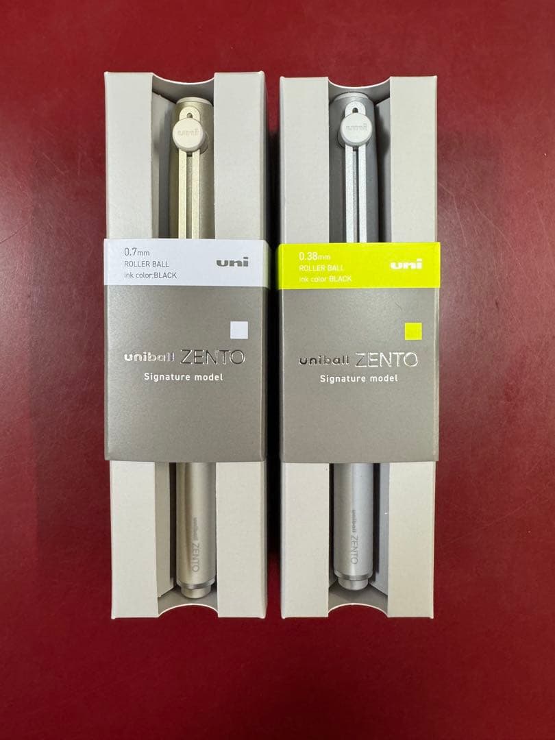 ユニボールゼント シグニチャーモデル 2本セット