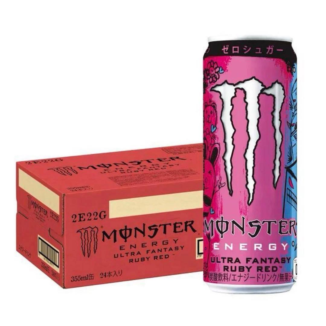 モンスターエナジー Ruby Red 24缶入り　✕２