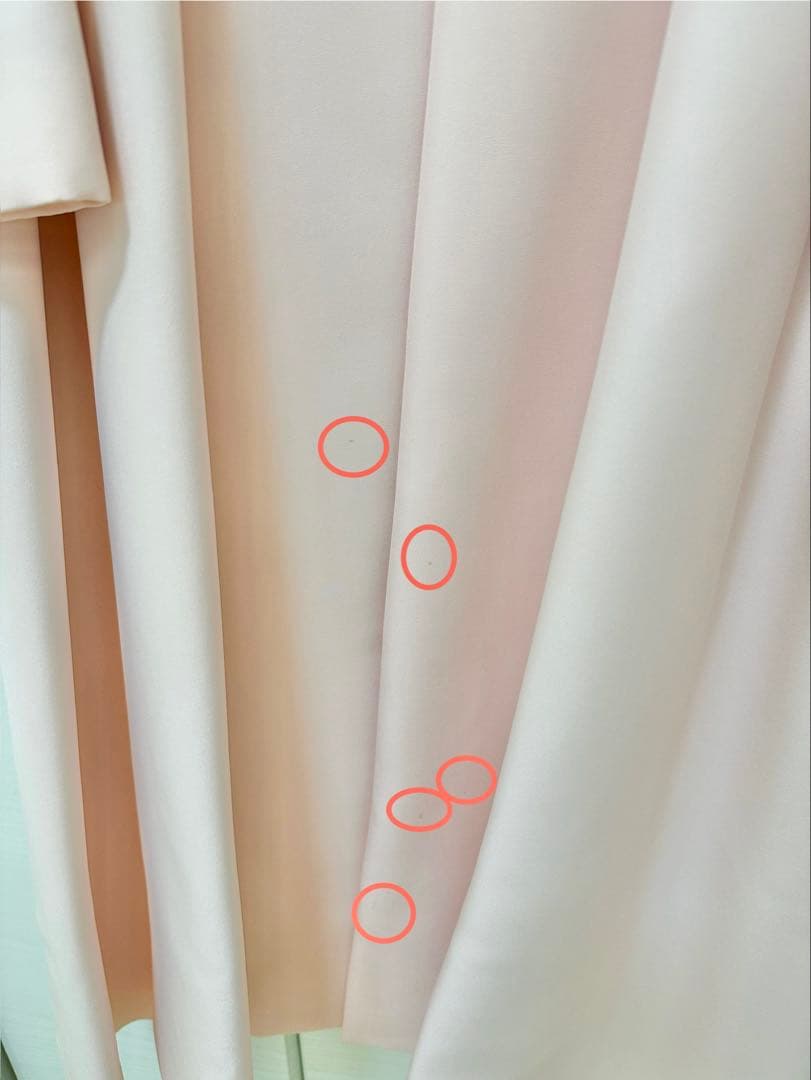 ヨーコチャンYOKOCHANベルト付きピンクロングコート