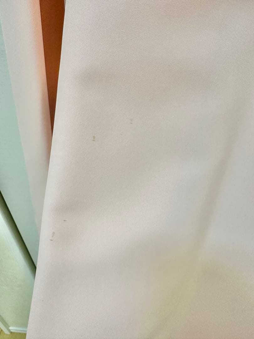 ヨーコチャンYOKOCHANベルト付きピンクロングコート