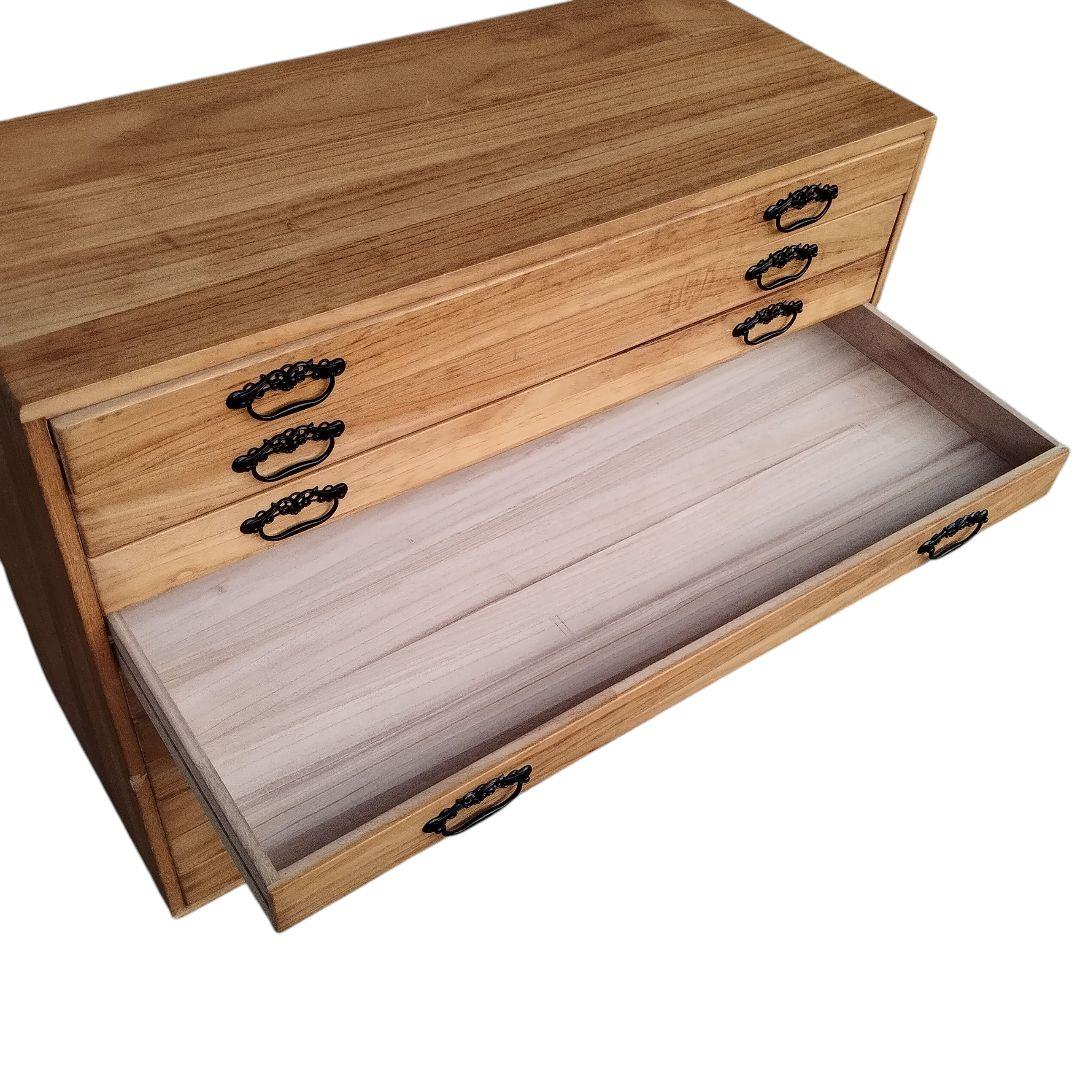 桐箪笥 桐たんす 10段 和服 着物 衣裳箱 アンティーク